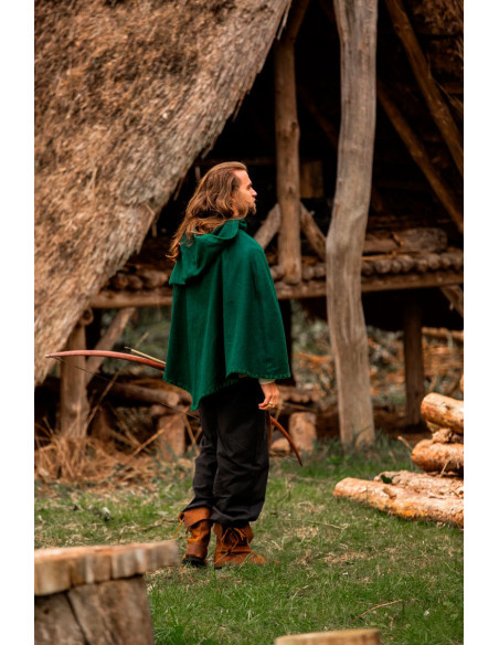 Gugel Viking Egill, green wool Gugel Viking Egill, green wool