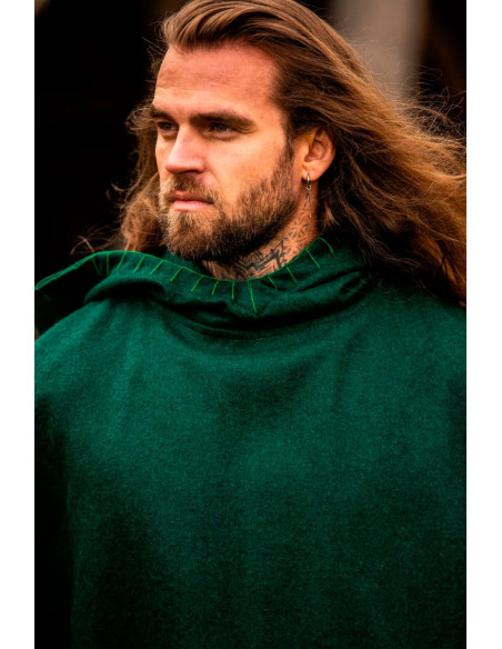 Gugel Viking Egill, green wool Gugel Viking Egill, green wool