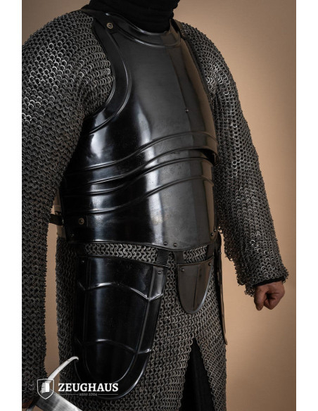 Medieval warrior cuirass with...