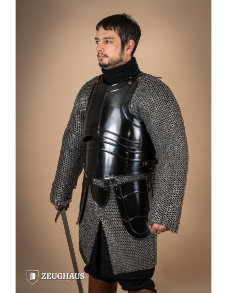 Medieval warrior cuirass with...