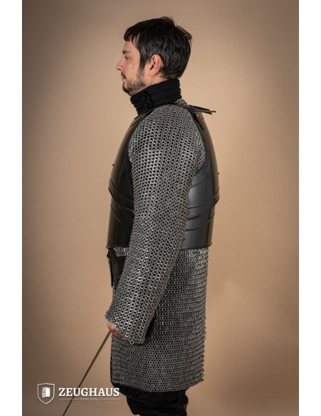 Medieval warrior cuirass with...