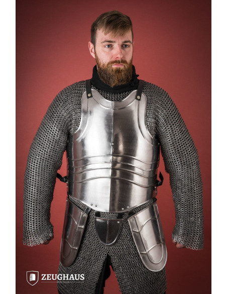 Medieval warrior cuirass with...