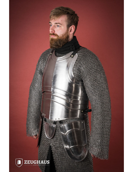 Medieval warrior cuirass with...