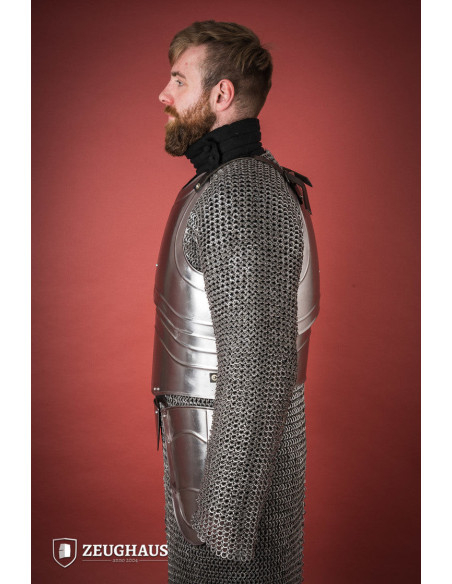 Medieval warrior cuirass with...