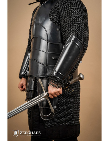 Medieval warrior bracelets burnished...