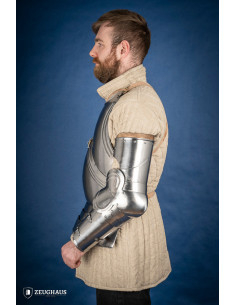 Medieval arms Years 1450-1550, polished steel (1.6 mm.) 2