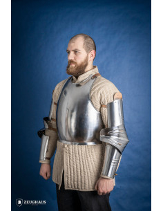 German arms, 15th century, polished steel (1.2 mm.) 2