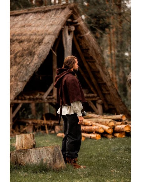 Gugel medieval wool model Paul, dark... Gugel medieval wool model Paul, dark...