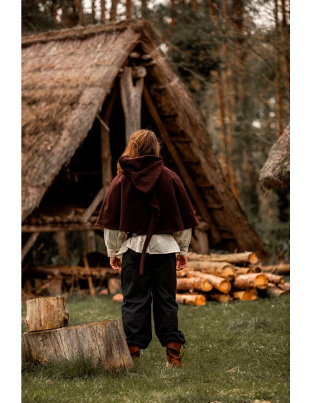 Gugel medieval wool model Paul, dark... Gugel medieval wool model Paul, dark...