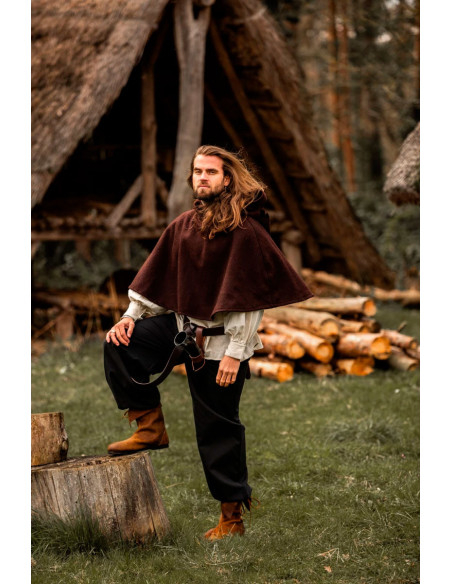 Gugel medieval wool model Paul, dark... Gugel medieval wool model Paul, dark...