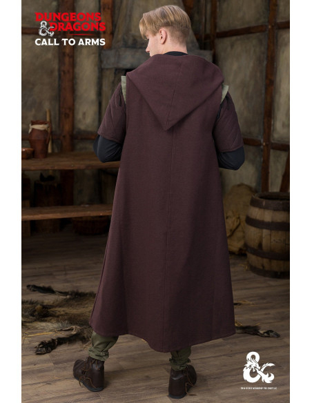 Medieval cotton coat Ranger model, brown