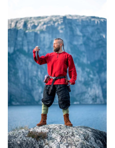 Viking tunic Ivar, red