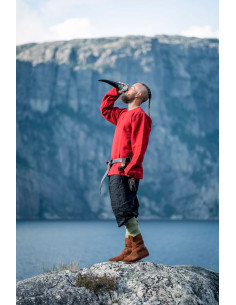 Viking tunic Ivar, red 2