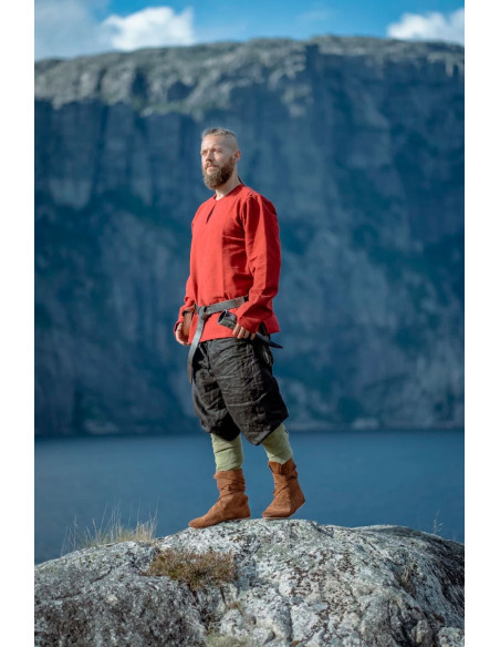 Viking tunic Ivar, red