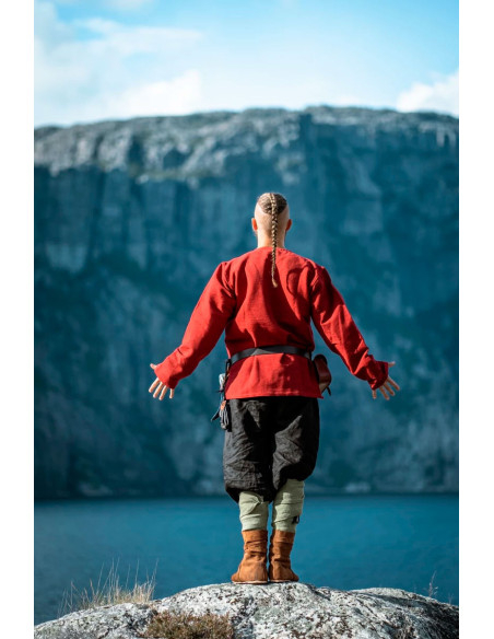 Viking tunic Ivar, red