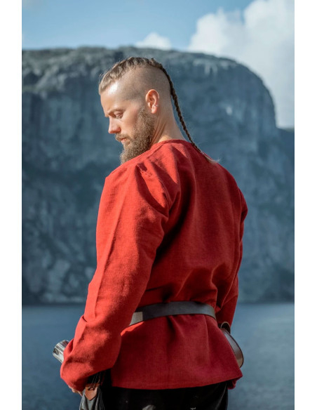 Viking tunic Ivar, red