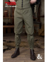 Medieval cotton pants Ranger model, green