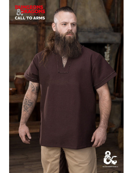 Barbara medieval shirt in cotton,...