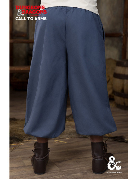 Medieval Monk Pants, Blue