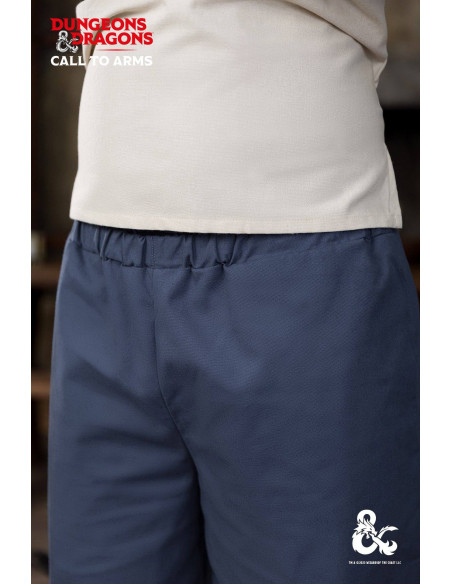 Medieval Monk Pants, Blue