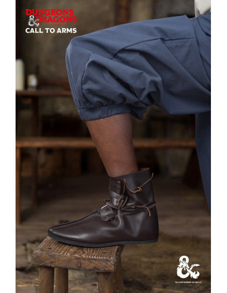 Medieval Monk Pants, Blue