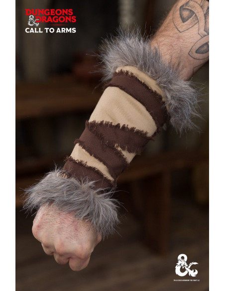 Medieval Barbarian bracers,...