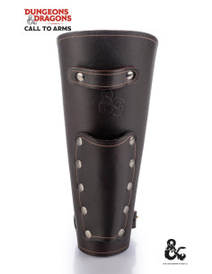 Medieval leather bracelets, brown 2