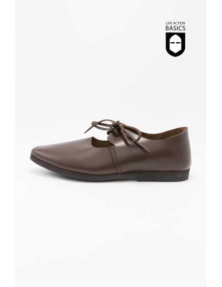 Medieval leather shoes for women,...