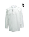 Medieval button shirt, natural white