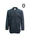 Medieval button shirt, black