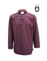 Medieval button shirt, brown
