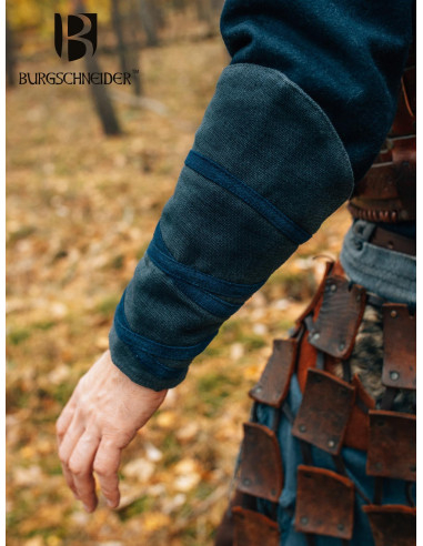 Cotton Brim Viking Bracelets, Grayish Blue