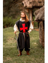 Black surcoat with red Templar Cross