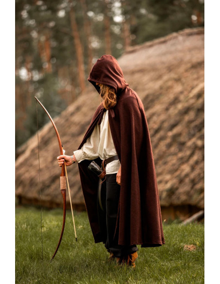 Classic medieval Elinor dark brown...