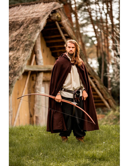 Classic medieval Elinor dark brown...