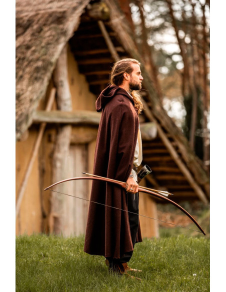 Classic medieval Elinor dark brown...