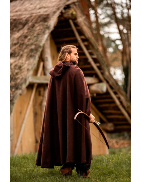 Classic medieval Elinor dark brown...