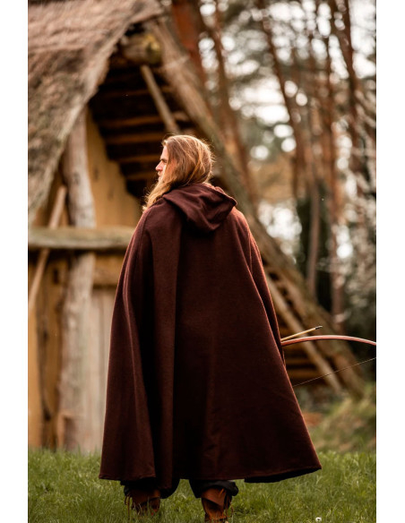 Classic medieval Elinor dark brown...