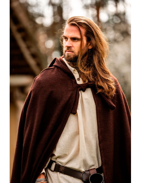 Classic medieval Elinor dark brown...