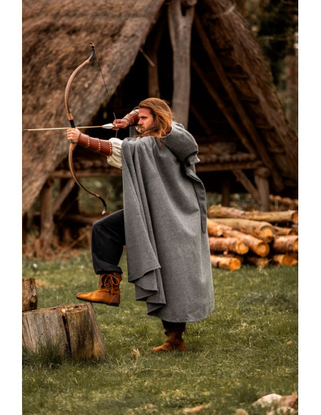 Short medieval cape with strap...