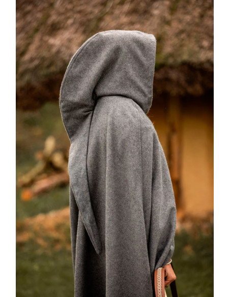 Short medieval cape with strap...