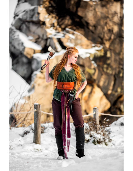 Viking cotton belt, Caja model, red