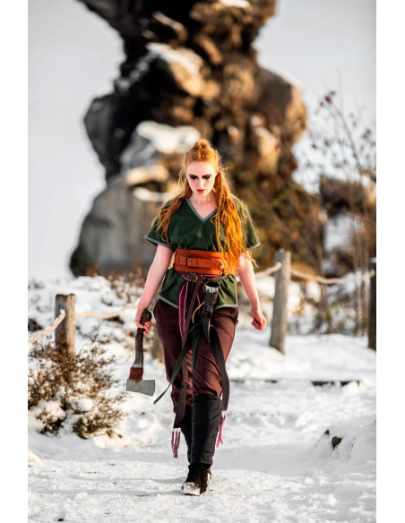 Viking cotton belt, Caja model, red