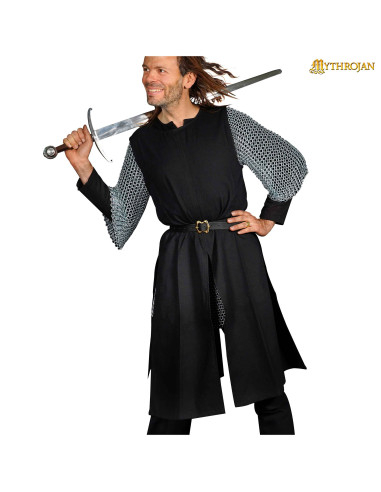 Medieval Viking warrior tabard, black