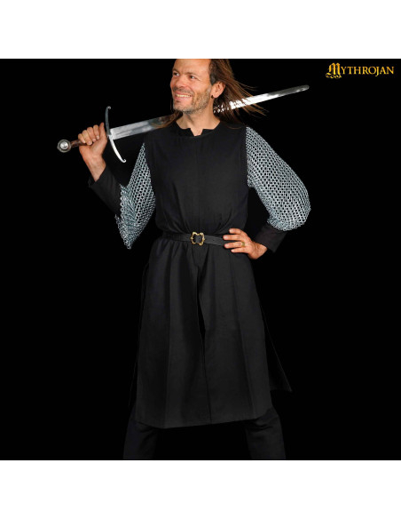 Medieval Viking warrior tabard, black