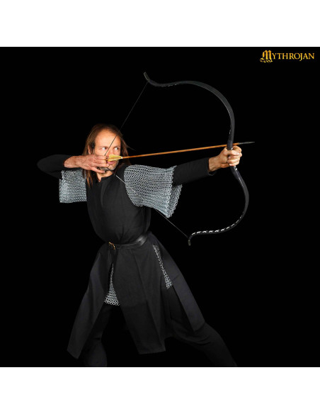 Medieval Viking warrior tabard, black