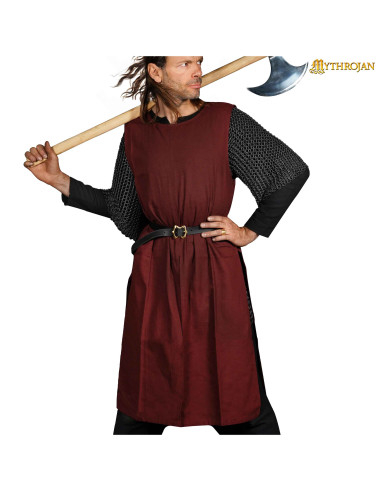 Medieval Viking warrior tabard, brown