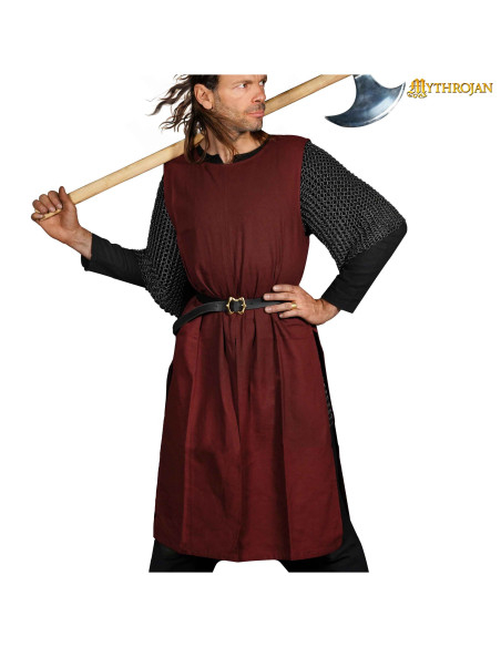 Medieval Viking warrior tabard, brown