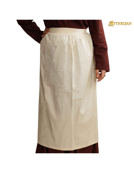 Medieval Renaissance apron, natural...