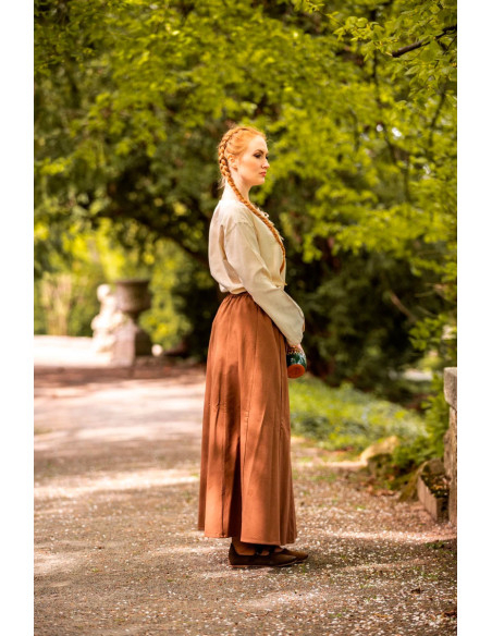 Medieval skirt woman Tobacco Medieval skirt woman Tobacco